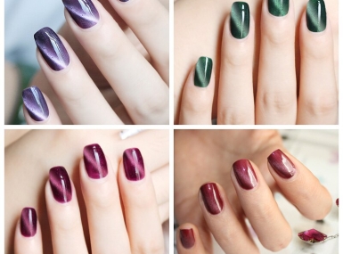 Dịch Vụ Làm Nail Sơn Gel Mắt Mèo – Hiệu Ứng Huyền Ảo, Thu Hút Mọi Ánh Nhìn